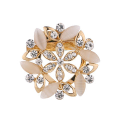 Unisex dual-purpose brooch for scarf