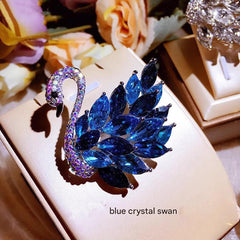 Alternative Colour Variations of Swan Brooch