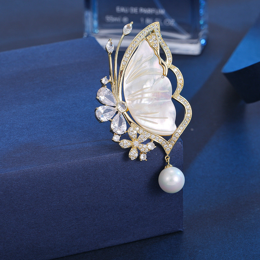 Stunning butterfly pin designed for women - Image 2