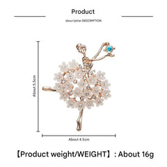 Fashionable rhinestone brooch image 6