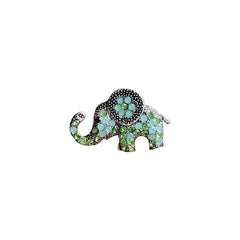 Unique elephant design brooch