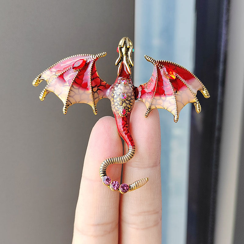 elegant animal brooch for women