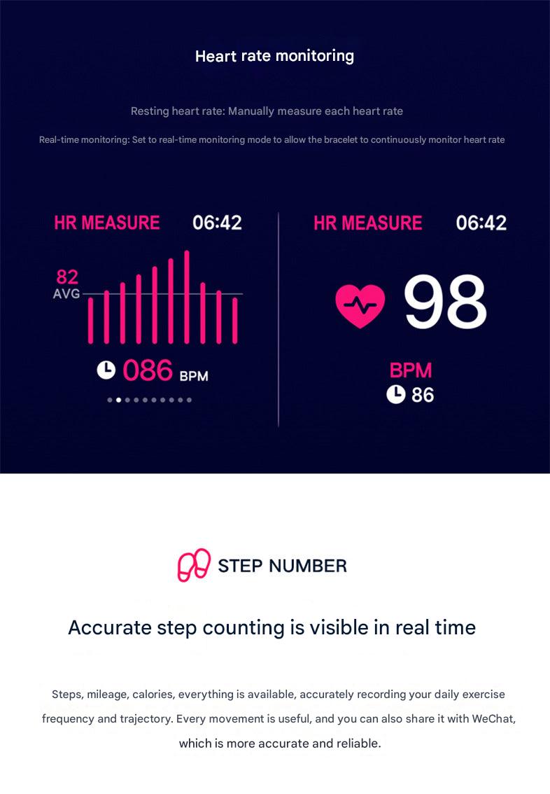 Customizable Smart Health Monitoring Bluetooth Sport Watch image 9