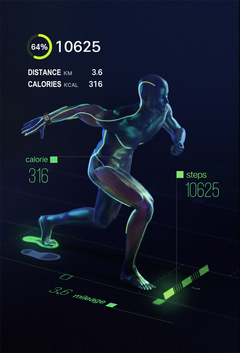 Customizable Smart Health Monitoring Bluetooth Sport Watch image 1