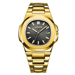 Close-up of Luminous Display Men's Watch