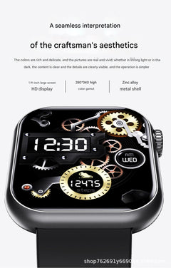 F57 smartwatch side view showcasing Bluetooth calling feature