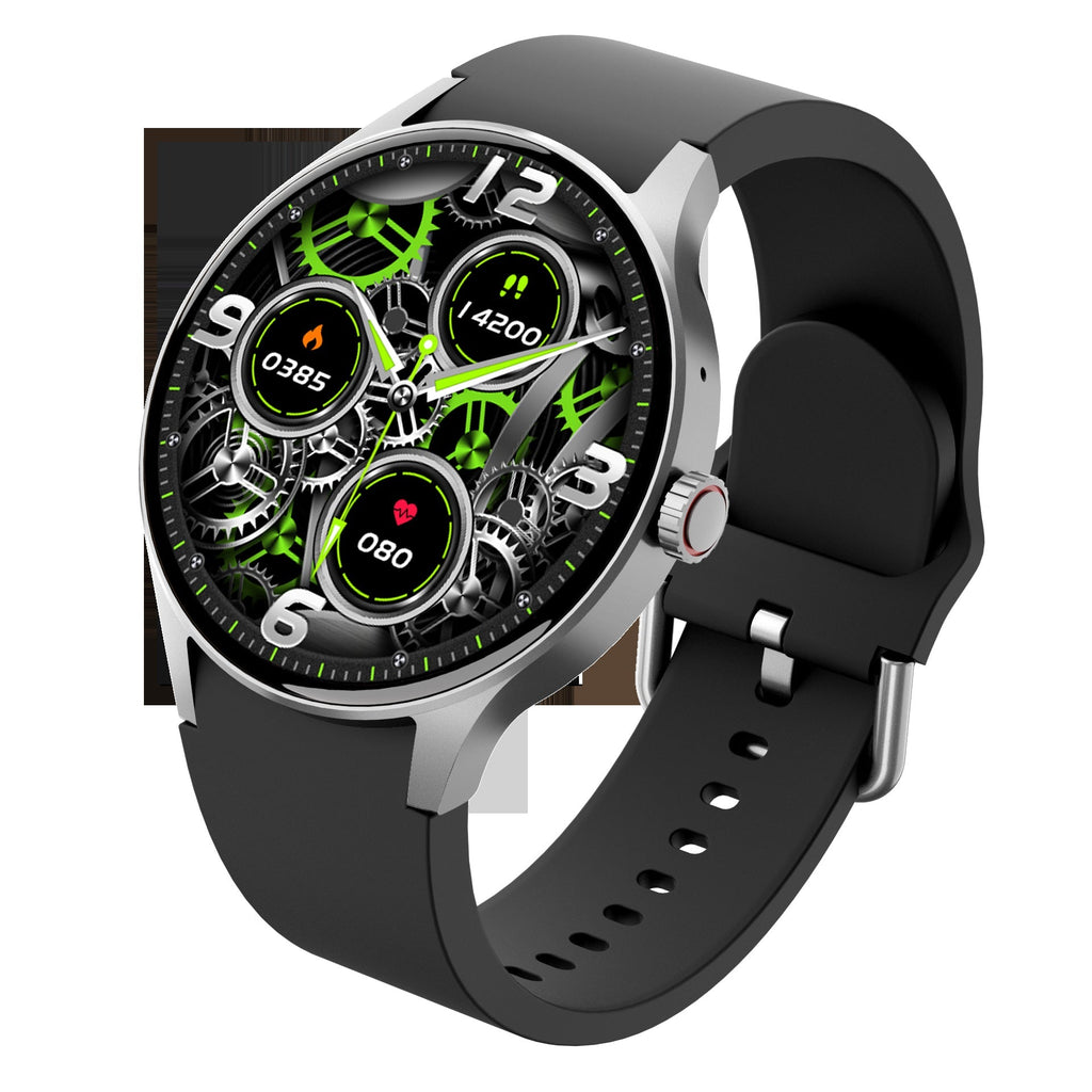 Smart fitness watch shown in accessories