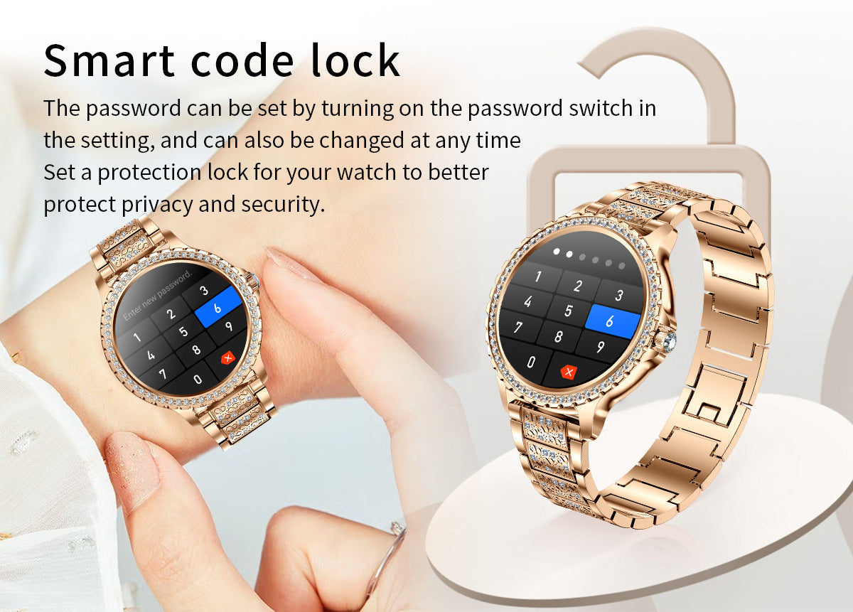 Close-up of smartwatch design with silicone band