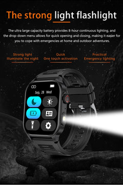 Smartwatch displaying health statistics