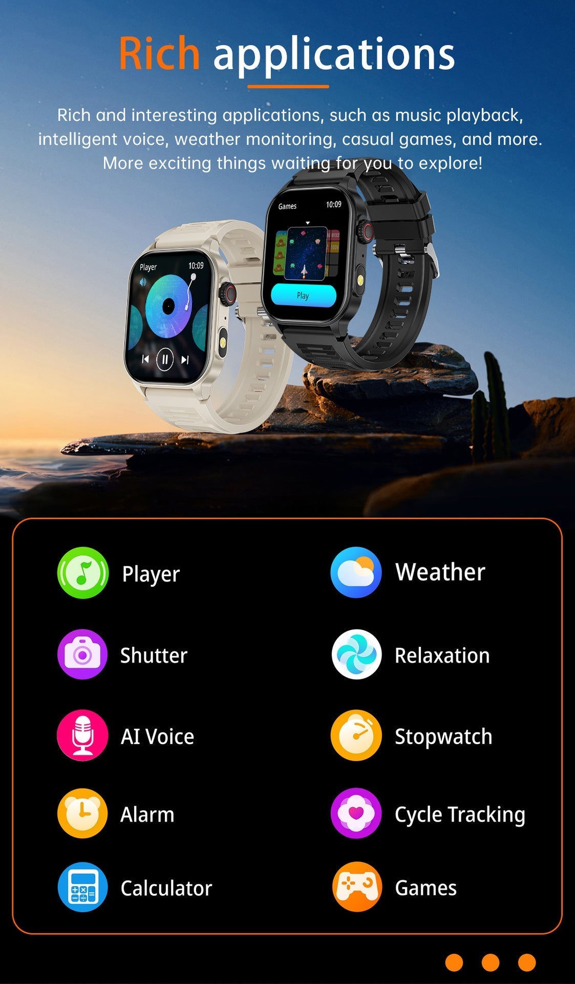 Magnetic charger for Bluetooth fitness watch