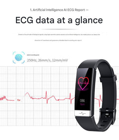Y91 fitness tracker on user wrist during workout