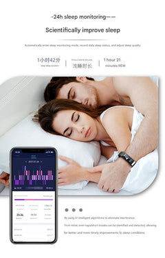 Side view of Y91 fitness tracker