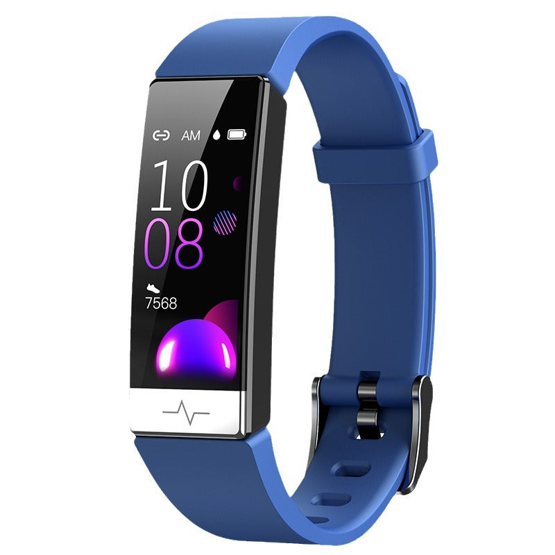 Y91 fitness tracker on user wrist during workout