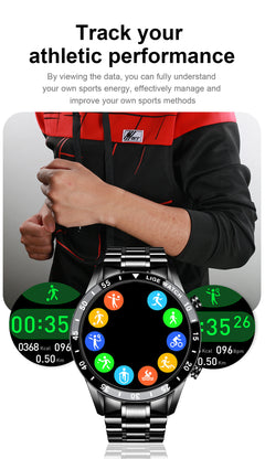 LIGE smartwatch with health tracking