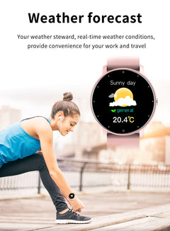 LIGE watch with heart rate monitor feature