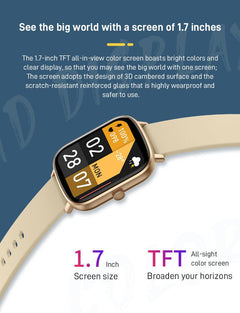 P55 Smartwatch side view showcasing music control function