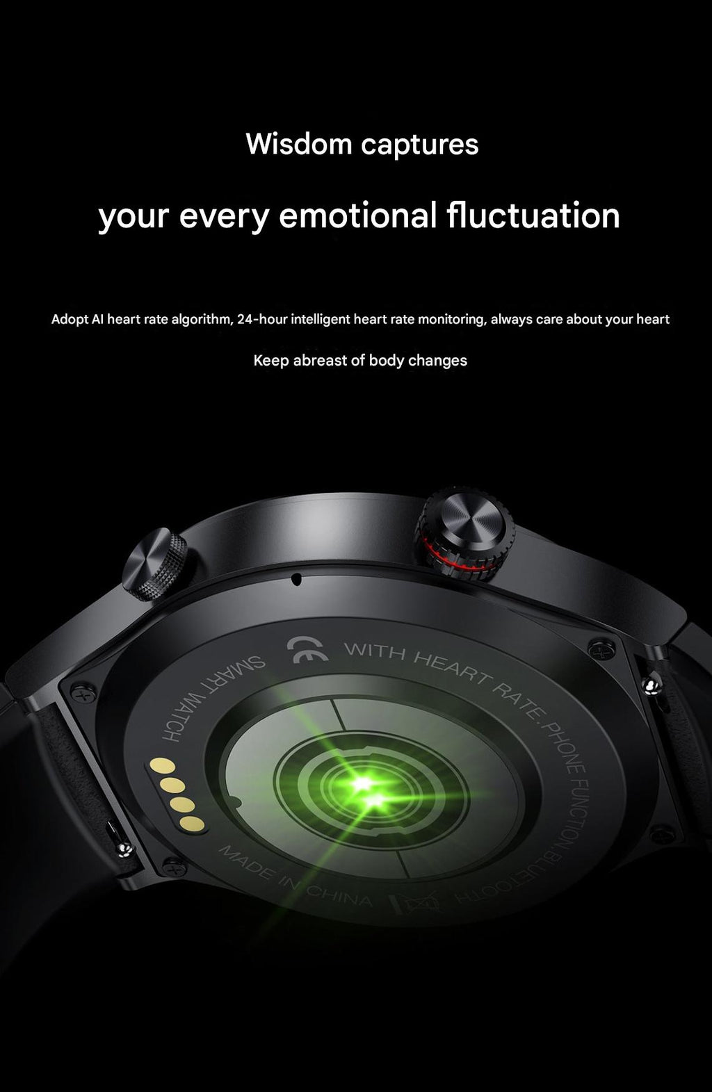 QW33 Smartwatch with Camera Control