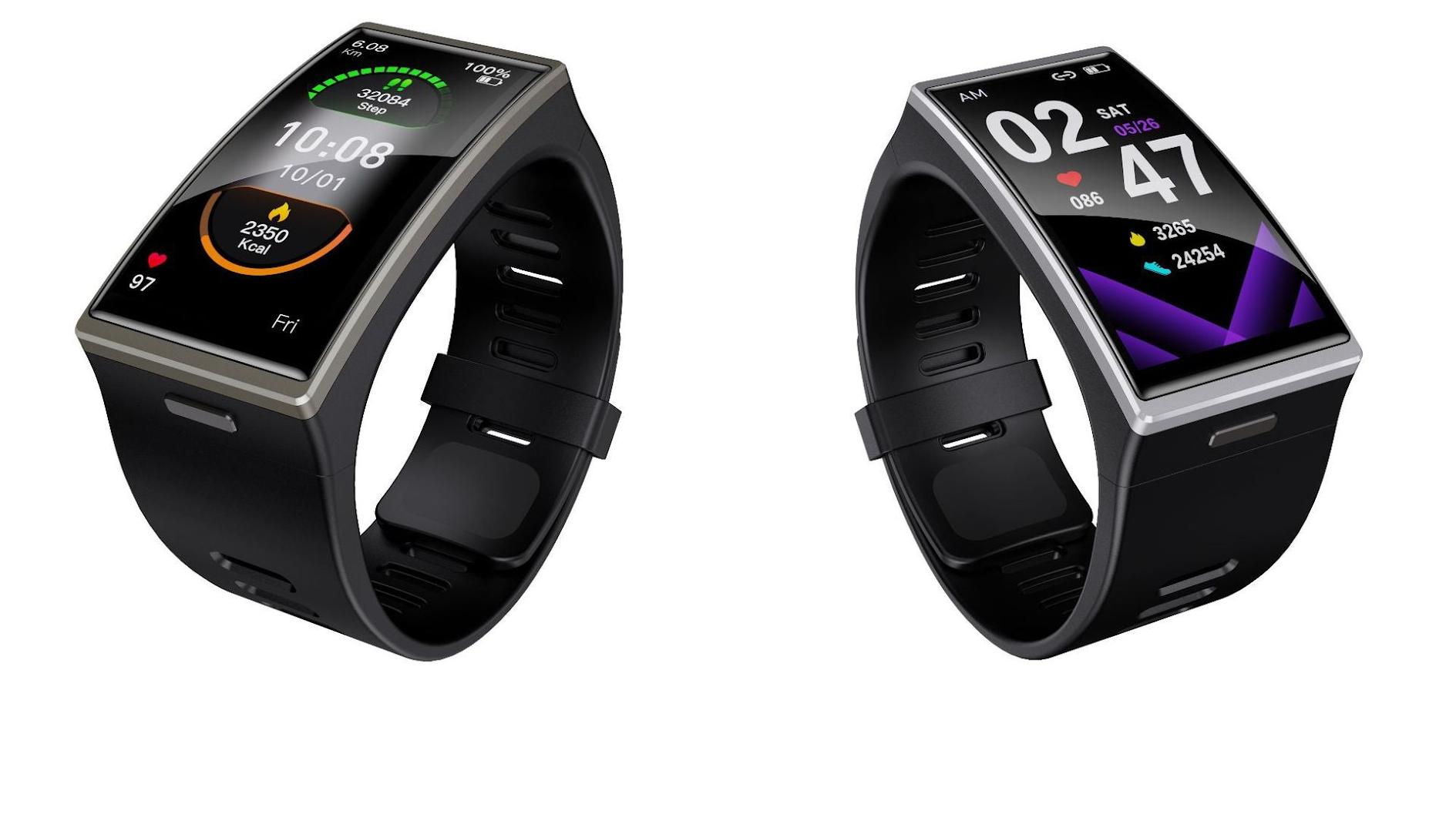 DM12 smartwatch features illustration