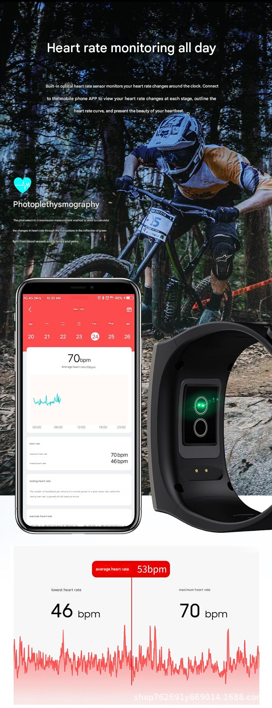 DM12 smartwatch detailed features view