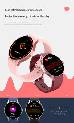 Bluetooth fitness tracker on a vibrant background