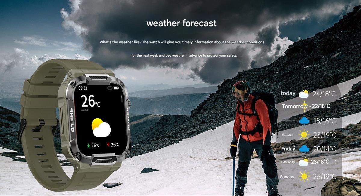 MK66 smartwatch in earth yellow