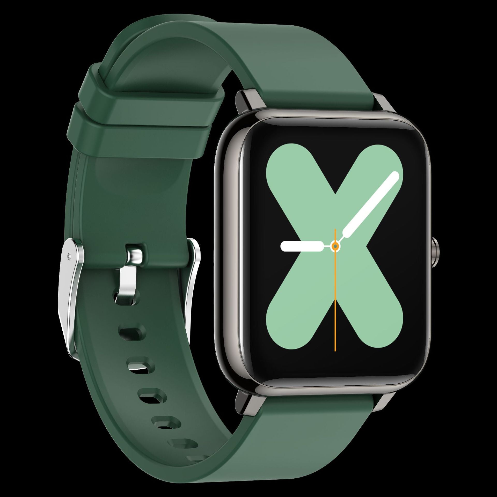 Smart Fitness Tracker Watch charging with magnetic charger