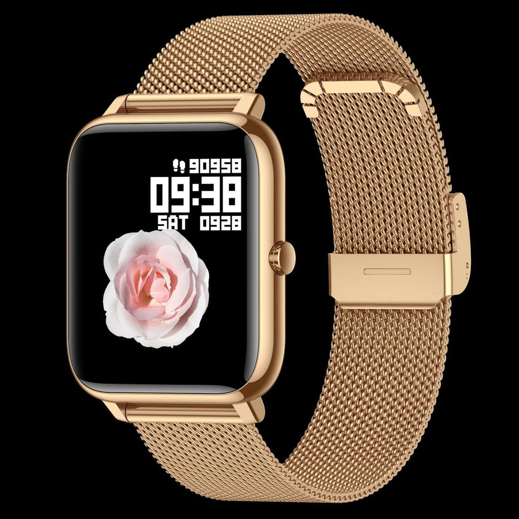 Smart Fitness Tracker Watch in use during exercise