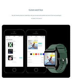 Water-resistant Smart Fitness Tracker Watch