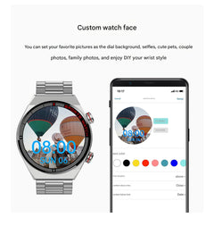 Smartwatch health monitoring features screenshot
