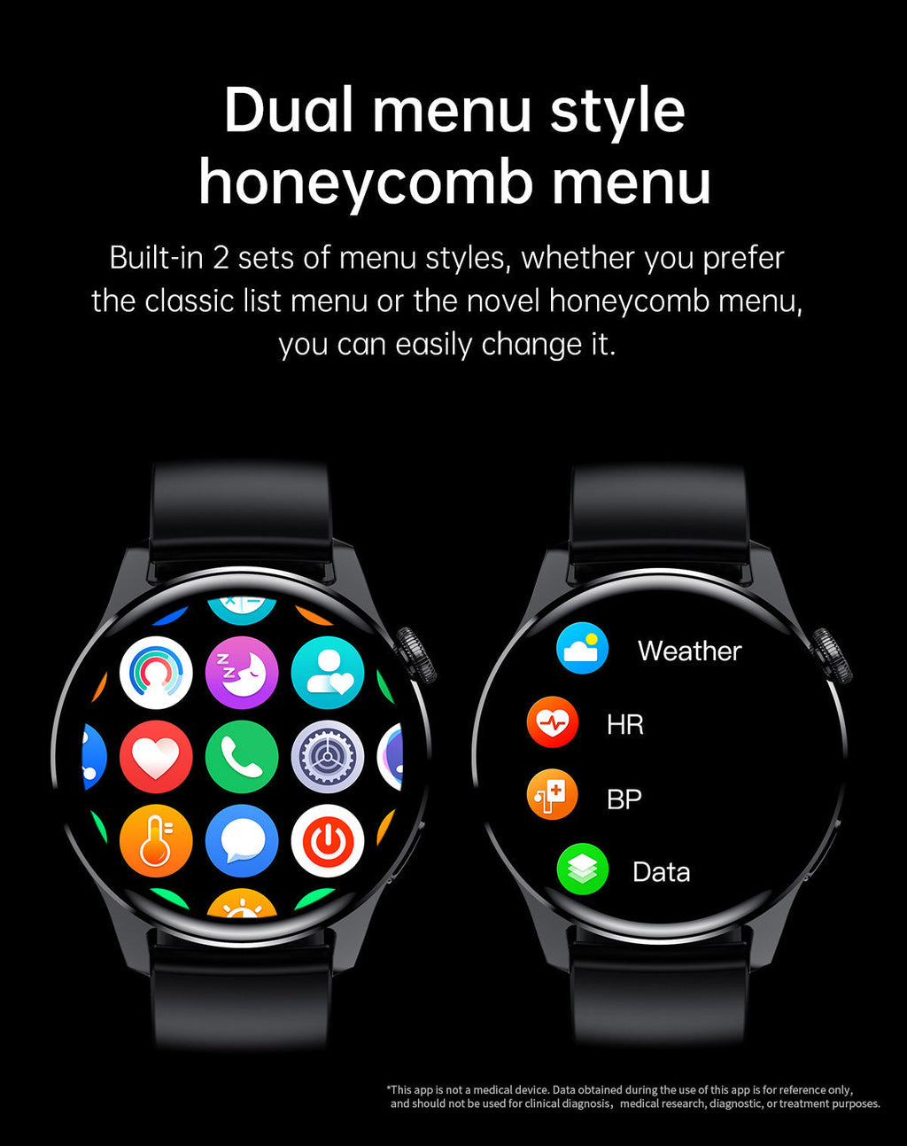 waterproof sports watch in action