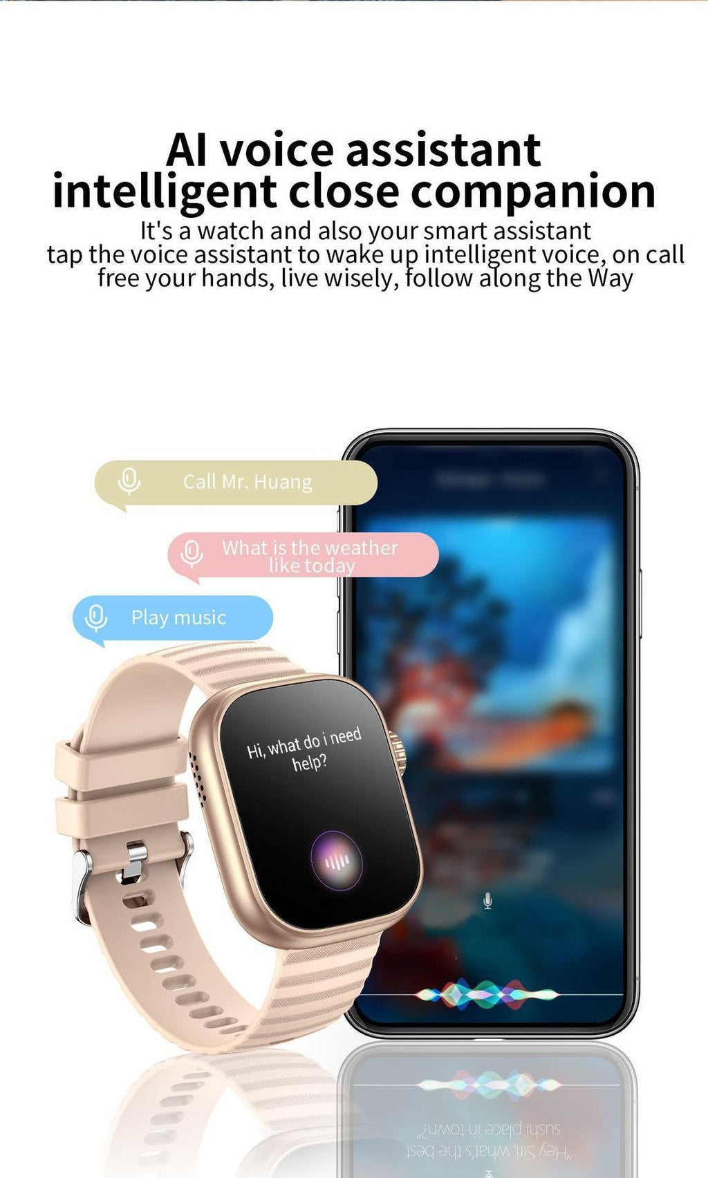 Smartwatch with health data tracking