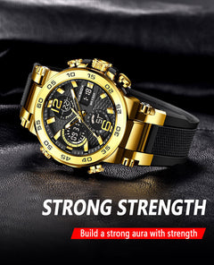 Stylish design of FOXBOX multi-function watch