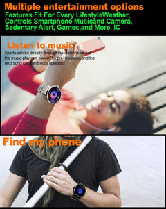 V69 smartwatch front view