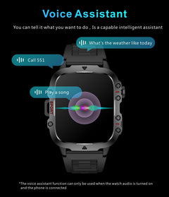 Smartwatch showcasing advanced health metrics