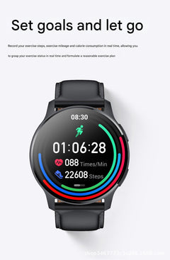 I50 smartwatch with silicone strap