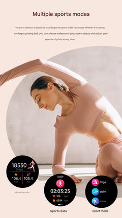 Lifestyle shot of smart bracelet in use