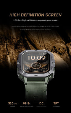 C28 Smart Watch closeup of screen