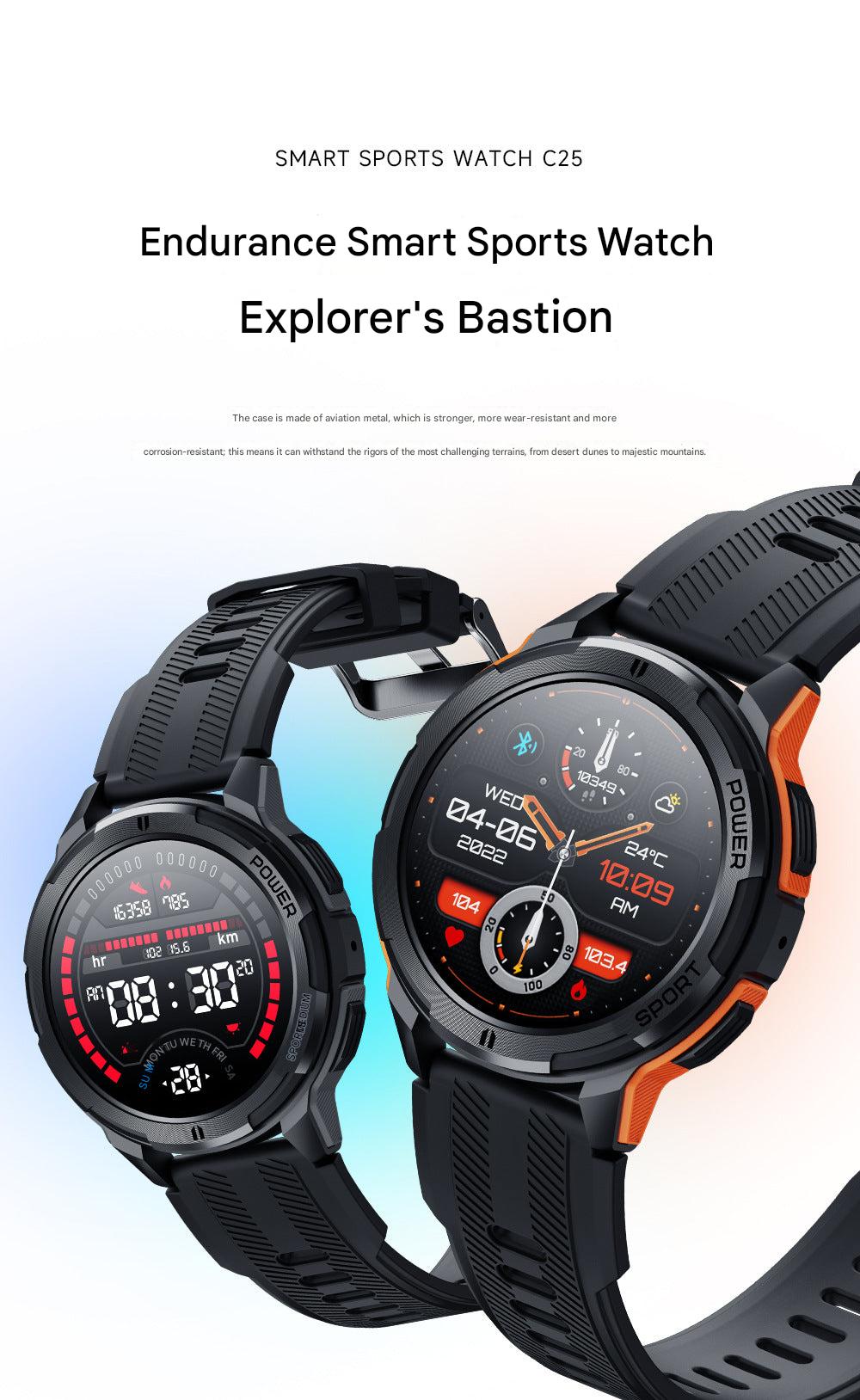 C25 smartwatch sleep monitoring feature