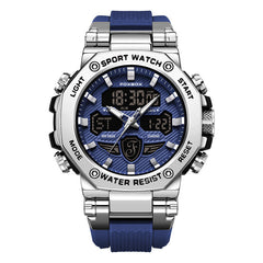 Close-up of multifunctional watch display