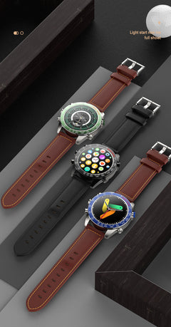 Smartwatch with stylish silicone straps