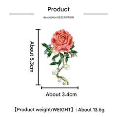beautiful flower pin design