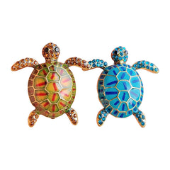 Alloy Turtle Brooch Detail Image 5