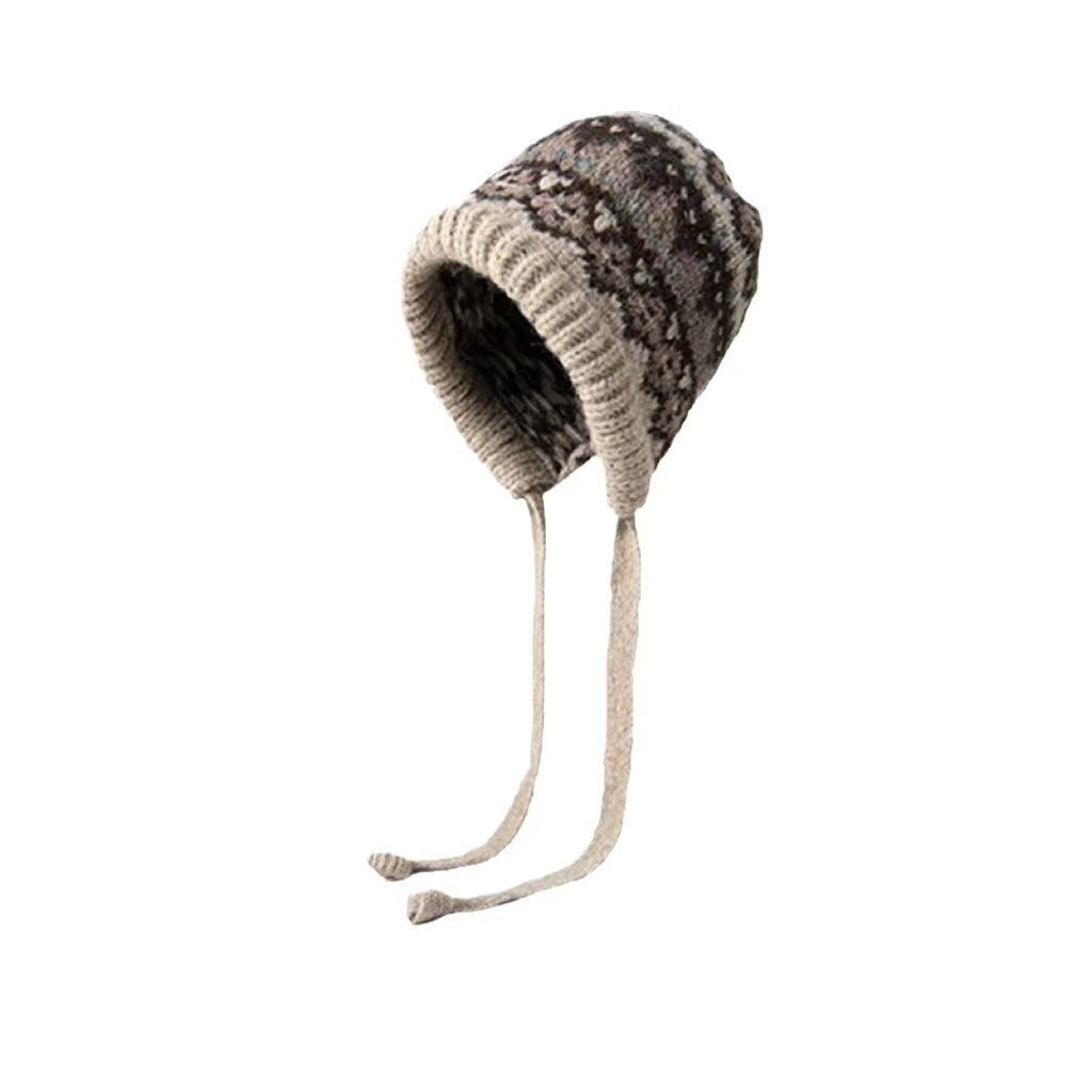 Beanie hat in blue for winter styles
