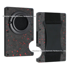 Aluminium wallet with AirTag holder feature