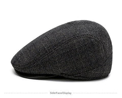 Men's stylish beret with ear warmers