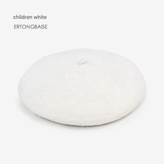 Kids wool beret hat image 4