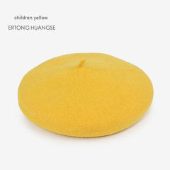 Kids wool beret hat image 5