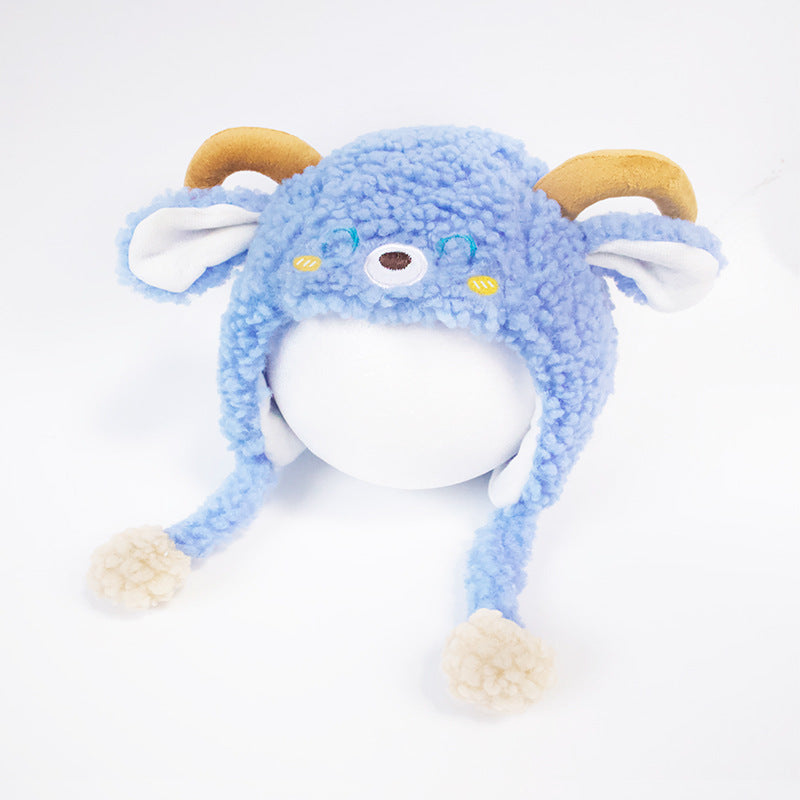 Playful cartoon design beanie for kids