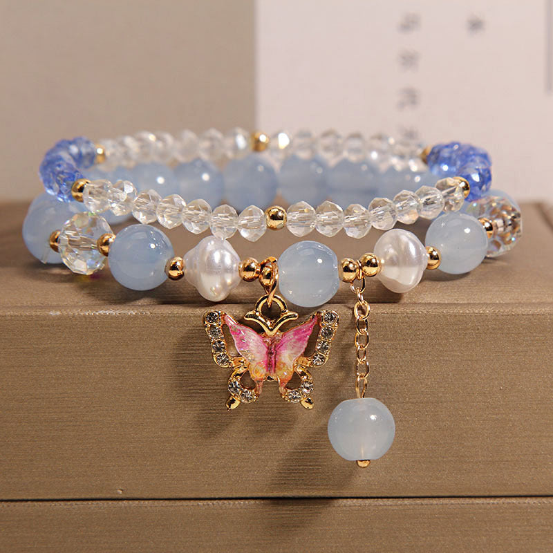 Charming Butterfly Crystal Bracelet Image 2