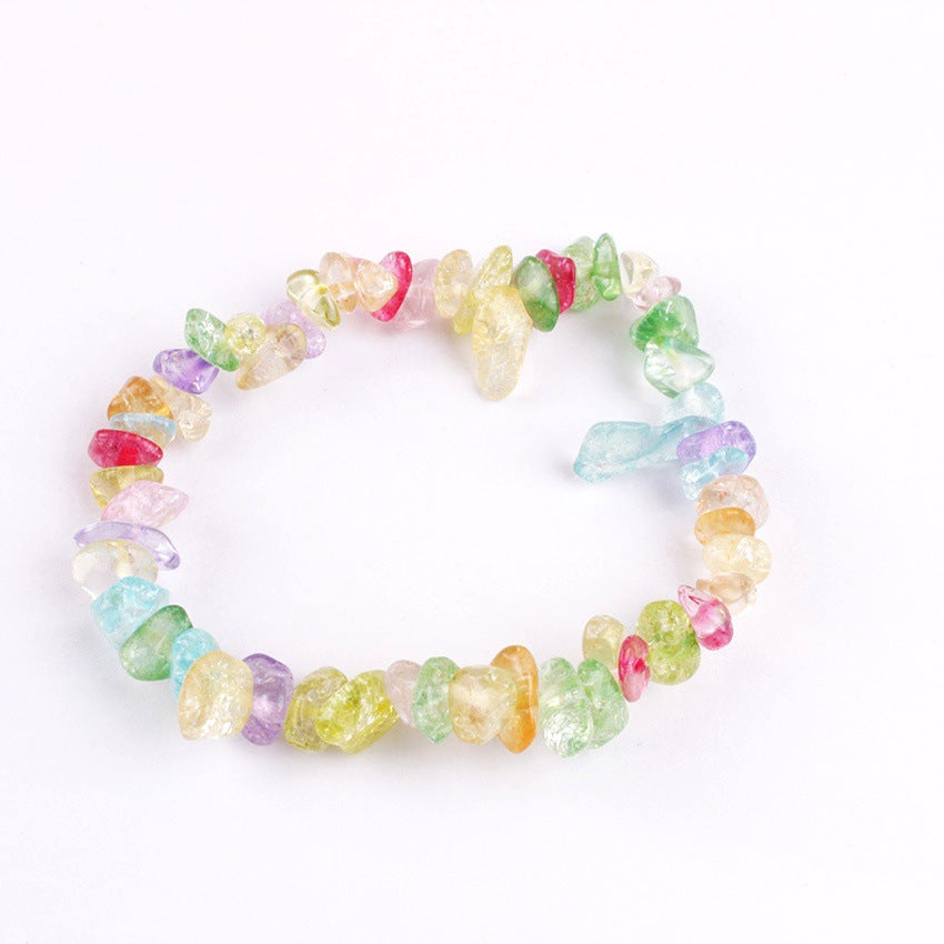 Natural stone bracelet in assorted colours